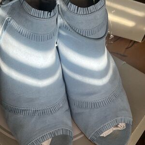 Light Blue Peep Toe Heels and light brown peep toe heels 2 for the price of one